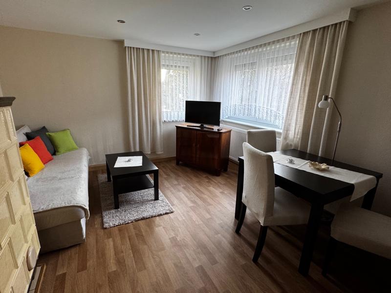 Ferienwohnung Nachtigall Burg - Das Wohnzimmer