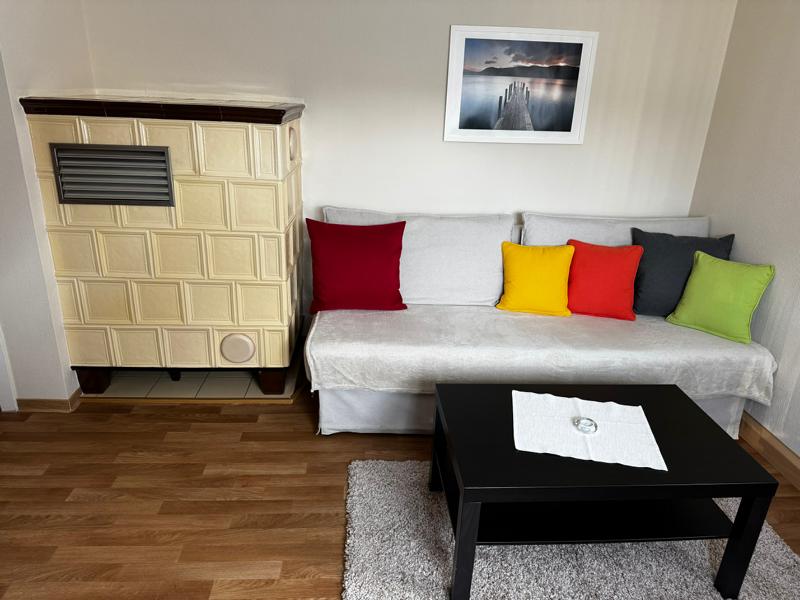 Ferienwohnung Nachtigall Burg - Das Wohnzimmer