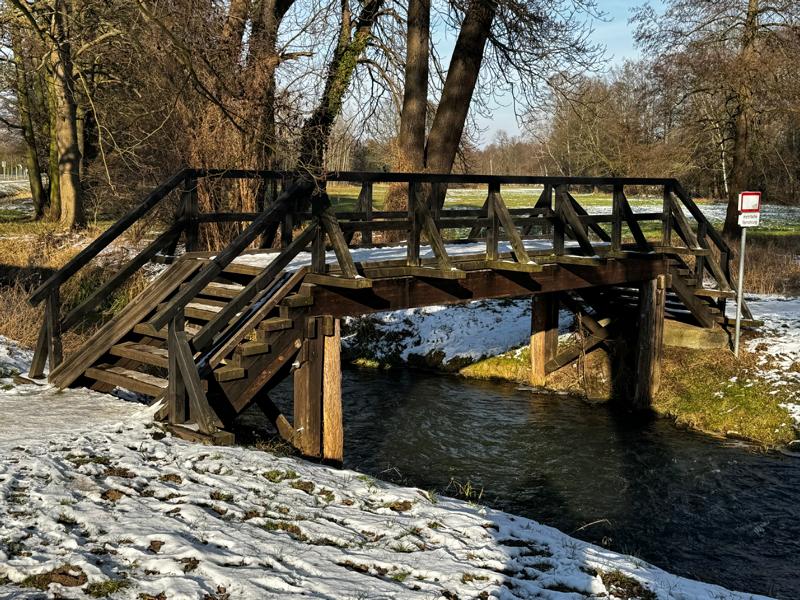 Ferienwohnung Nachtigall Burg - Winter im Spreewald